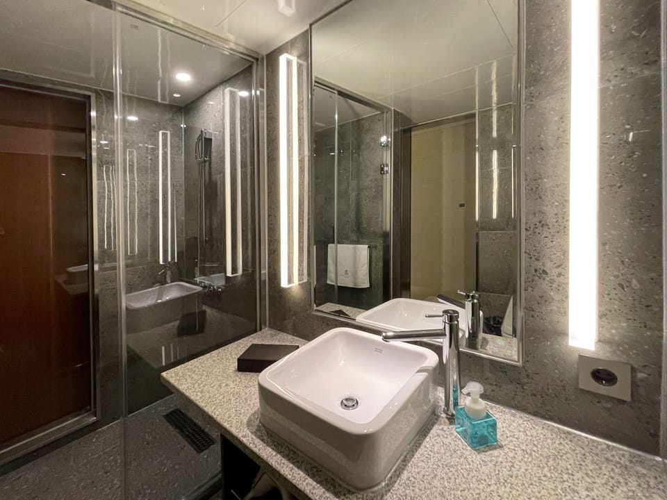 Standard Double | Bathroom | Shower, free toiletries, hair dryer, bathrobes