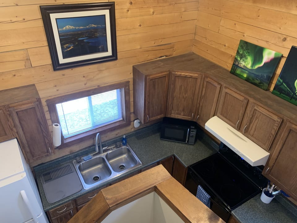 Kitchen from the stairs