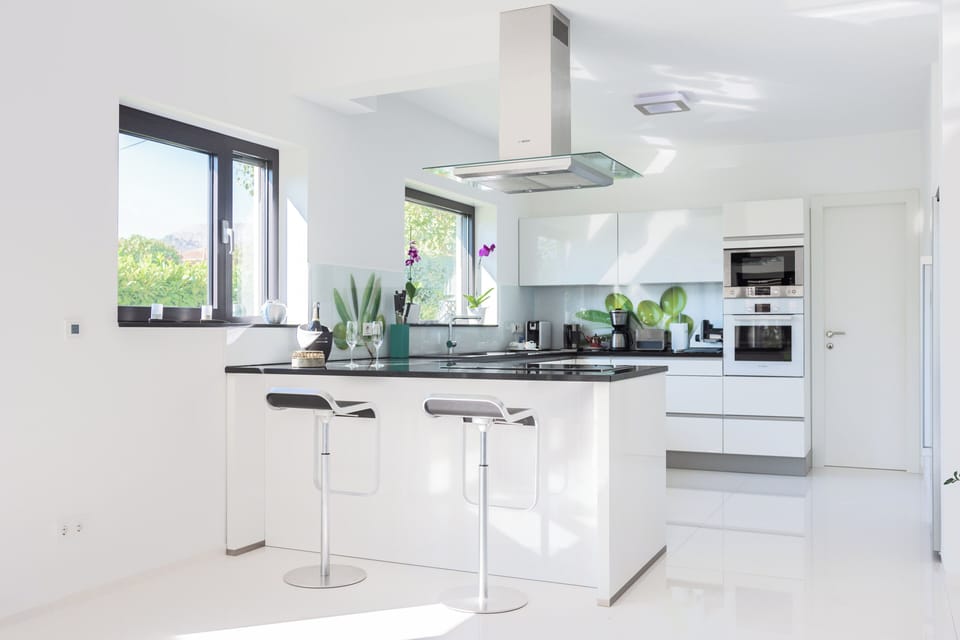 Villa, 5 Bedrooms, Private Pool, Garden View | Private kitchen
