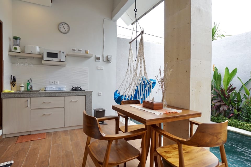 Villa, 2 Bedrooms, Private Pool | In-room safe, desk, free WiFi, bed sheets