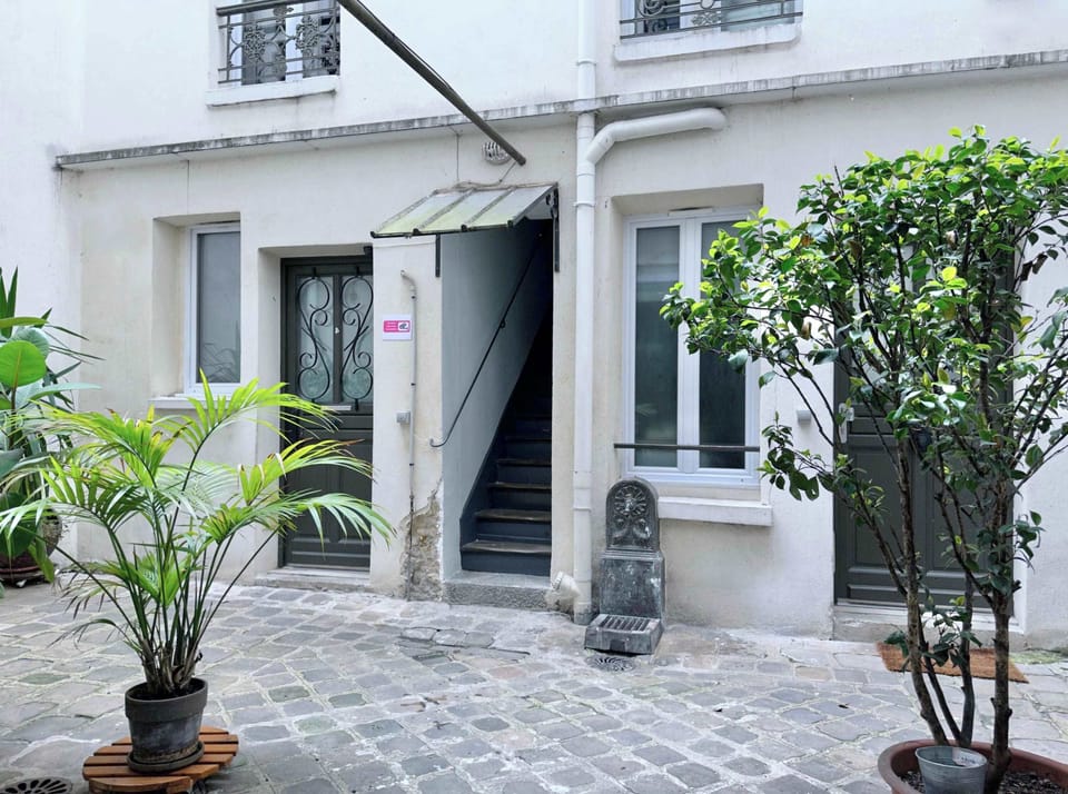 Interior courtyard view