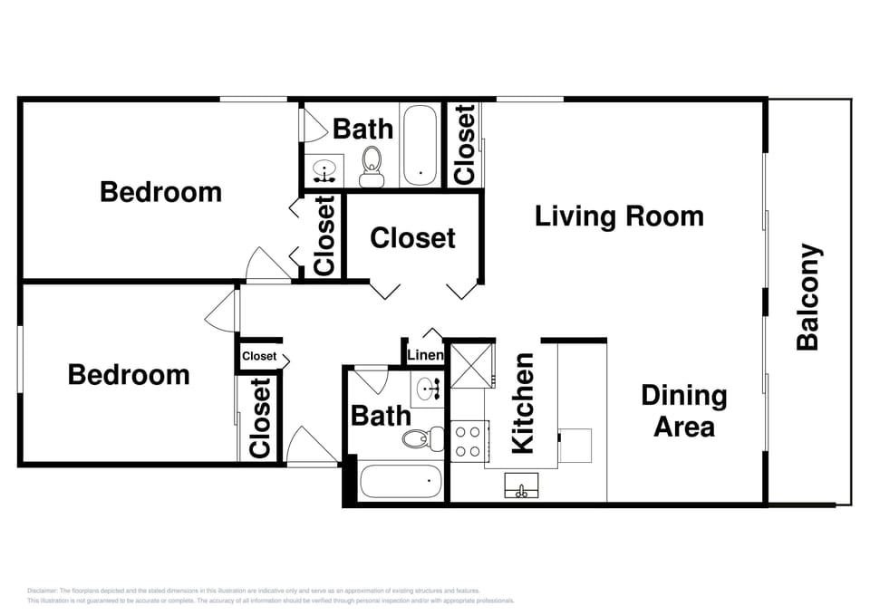 Diamond Head 312 - Floor Plan