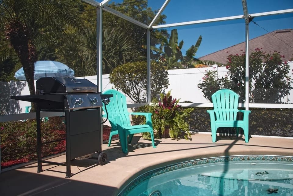 Poolside / Grilling Area / Outdoor Shower