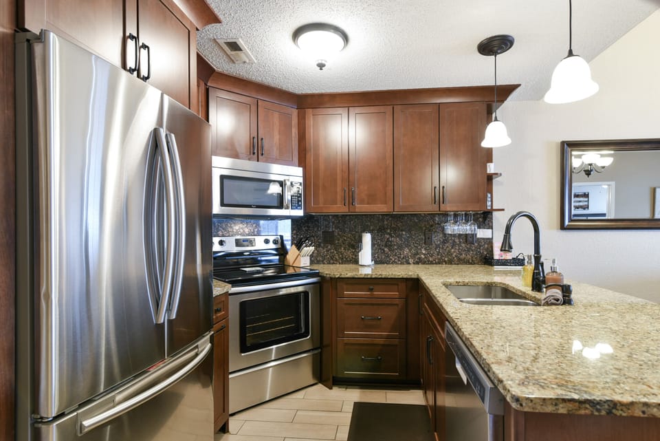 Fully equipped kitchen
