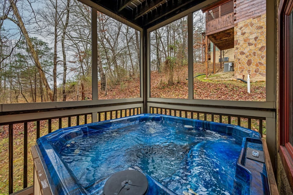 Hot Tub on lower deck