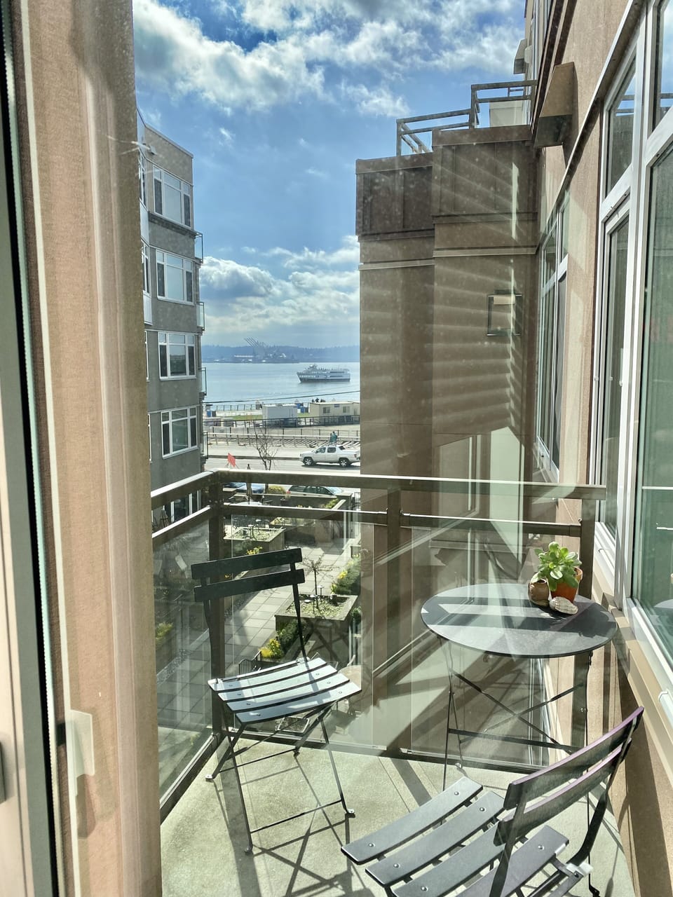 Patio with Table and Chairs