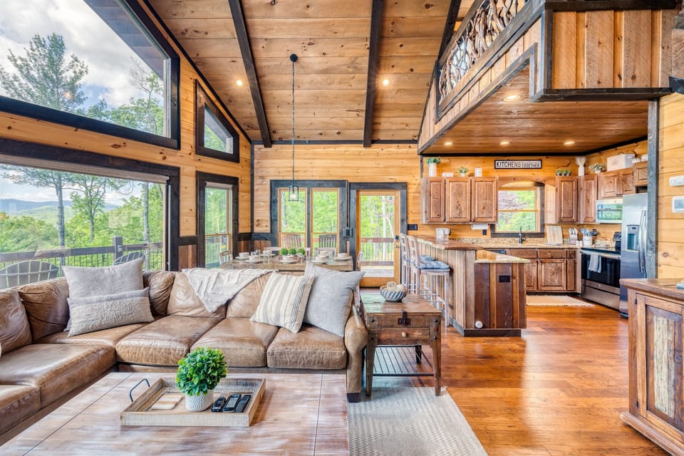 Open Concept Living Area