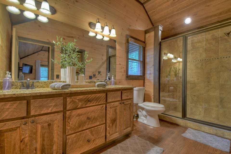Private Master Bathroom with Walk in Shower