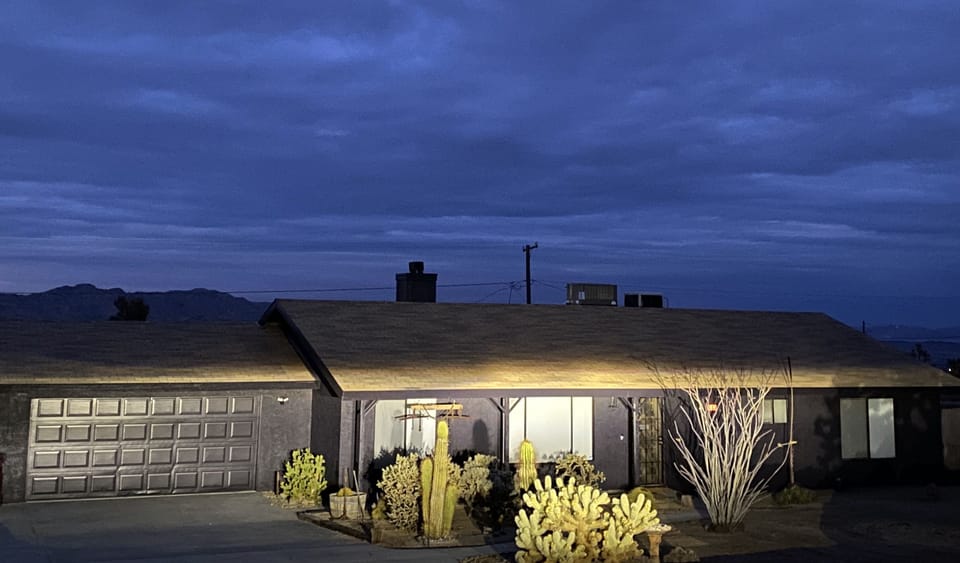 House at night 