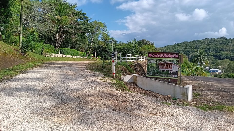 Entrance to the property. 