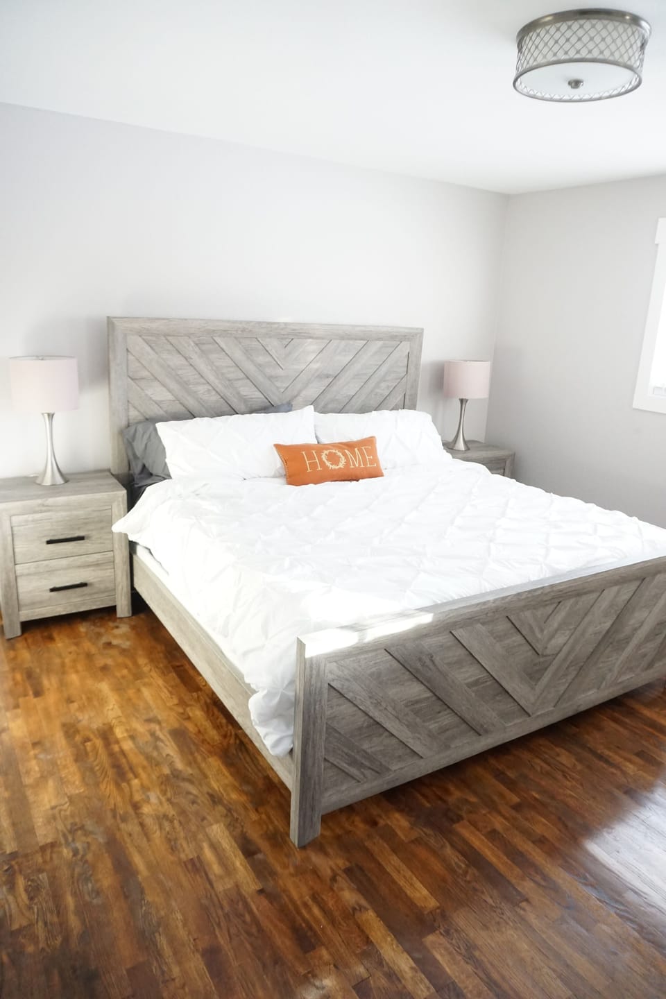 Bright master bedroom
