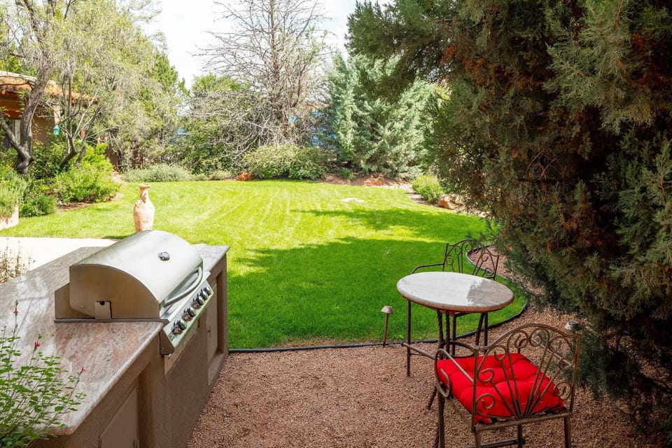 Grilling station for all your outdoor cooking needs.