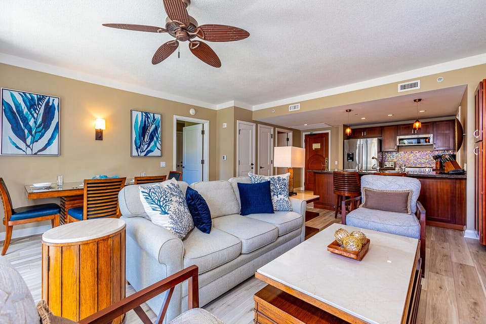 Open floor plan for comfortable entertaining