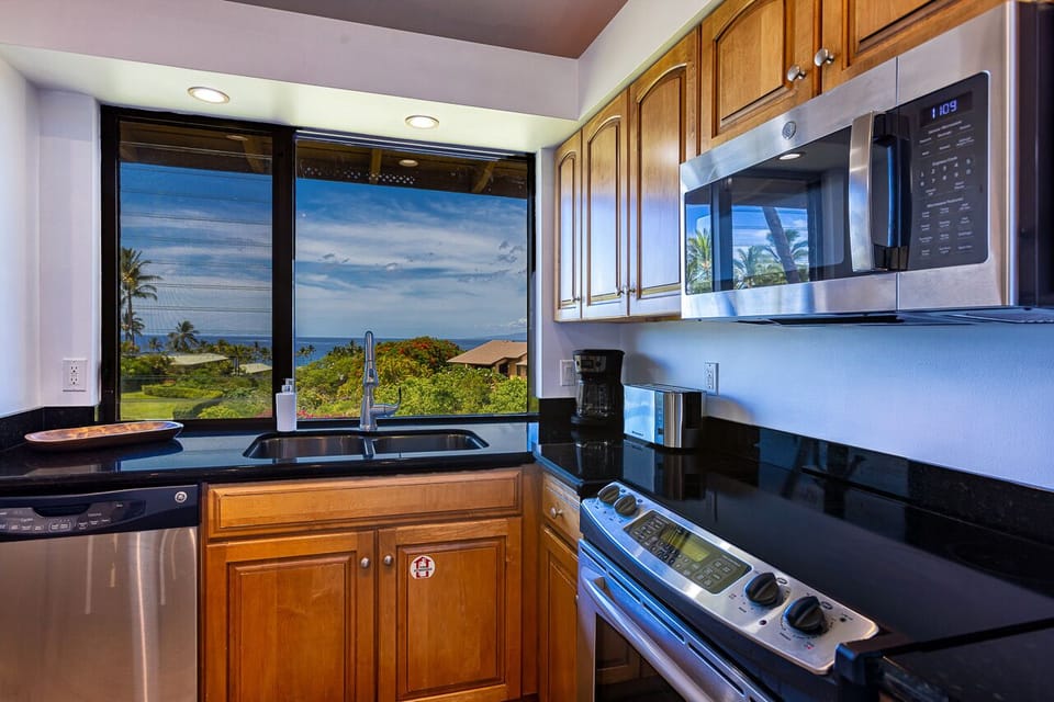 The chef in the family is sure to enjoy this view