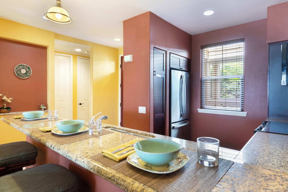 Condo, Multiple Beds, Lanai, Golf View (Fairway Villas N23) | Private kitchen | Fridge, microwave, oven, stovetop