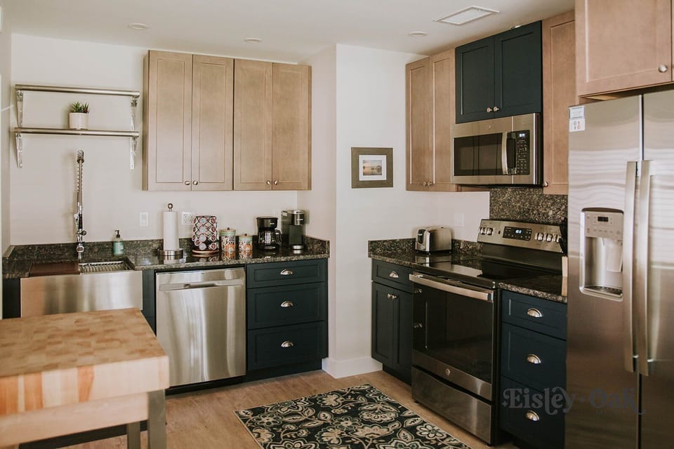 Kitchen with all the amenities