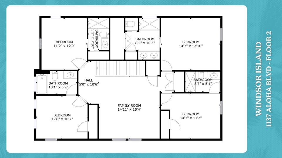 Floor Plan 2nd Floor