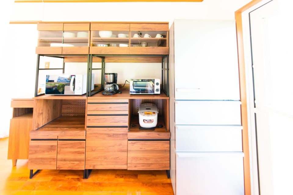 Villa, Non Smoking | Private kitchenette | Fridge, microwave, stovetop, electric kettle