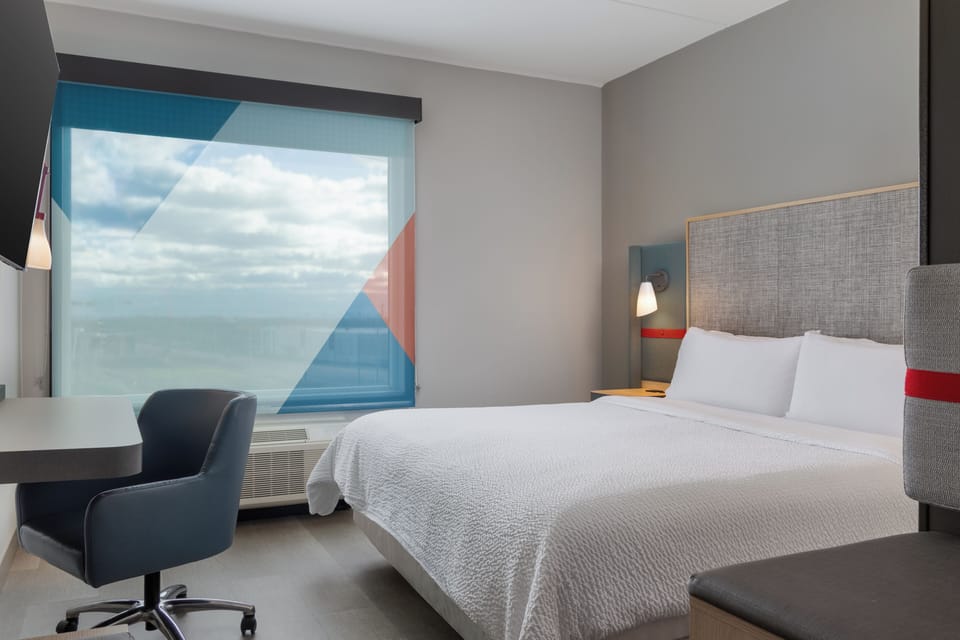 Hypo-allergenic bedding, individually decorated, individually furnished