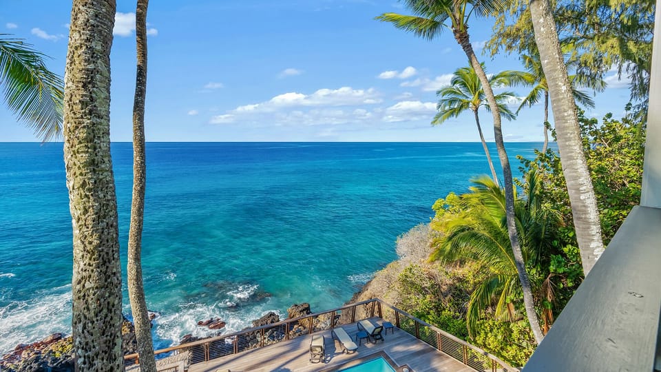 Poipu Palms #303 - Oceanfront Lanai View - Parrish Kauai