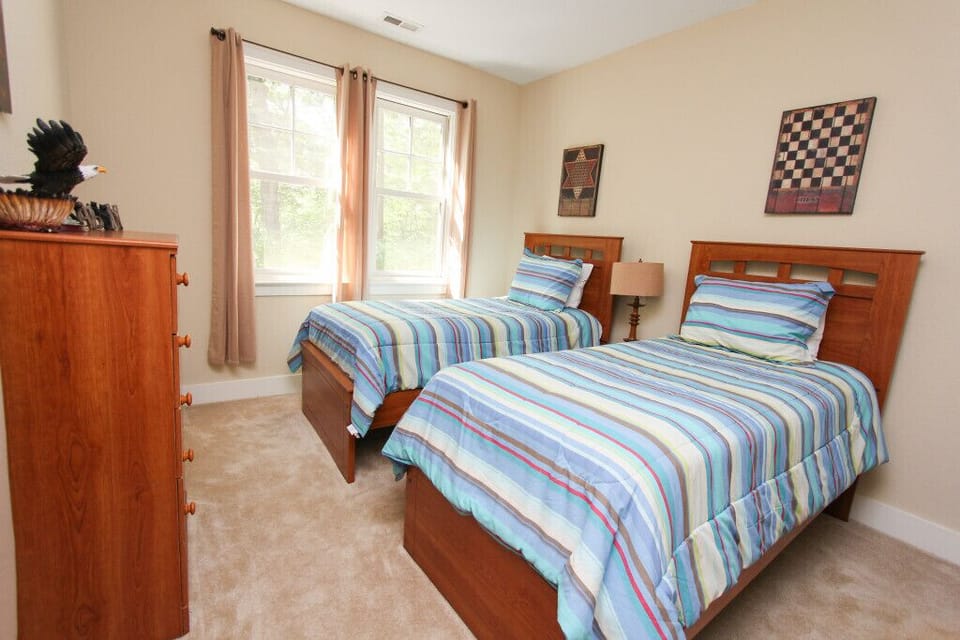3rd Bedroom with 2 Twin Beds