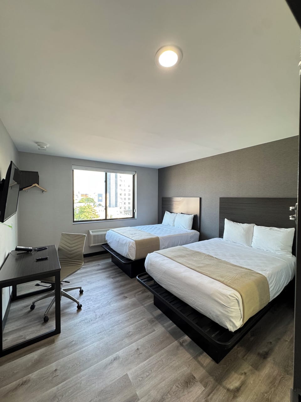 Room, 2 Queen Beds, Non Smoking | Desk, free WiFi, bed sheets
