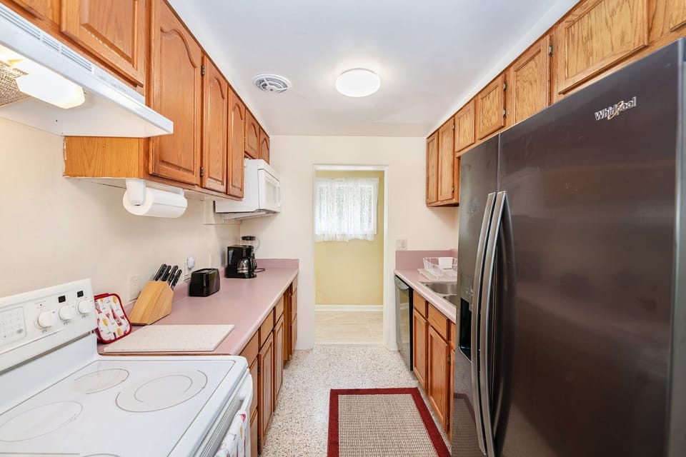 dining room and kitchen