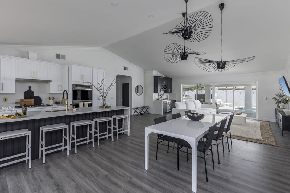 Large open concept great room