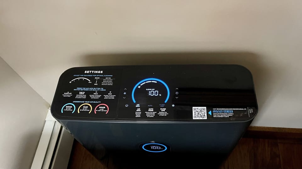 2 allergen air filters in home 