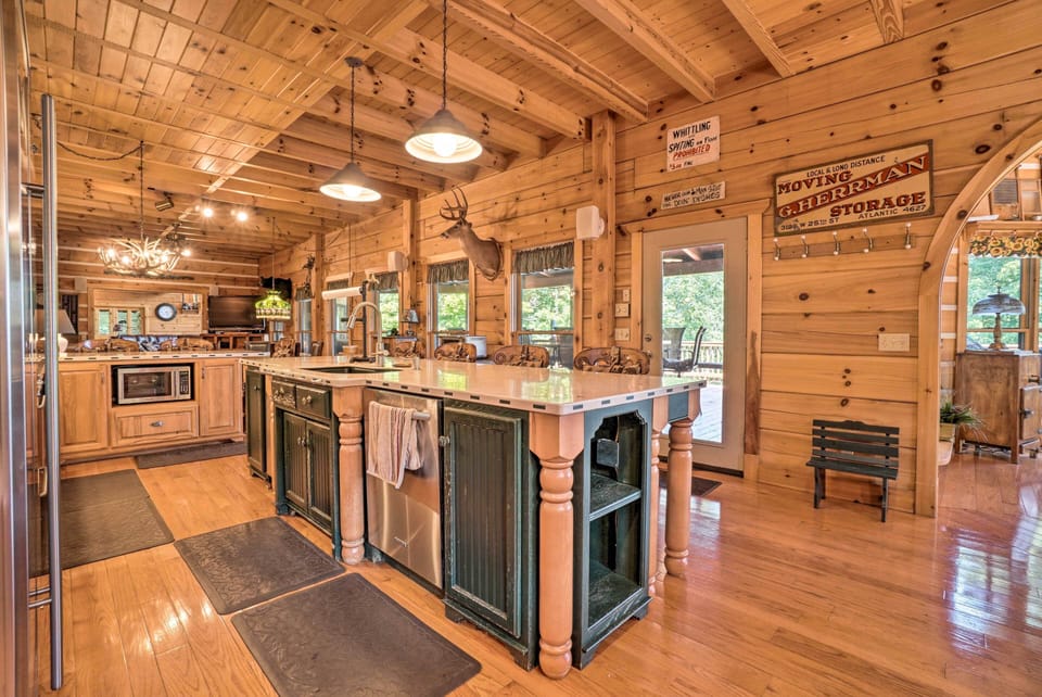 Fully Equipped Kitchen | Dual Ovens | French Press