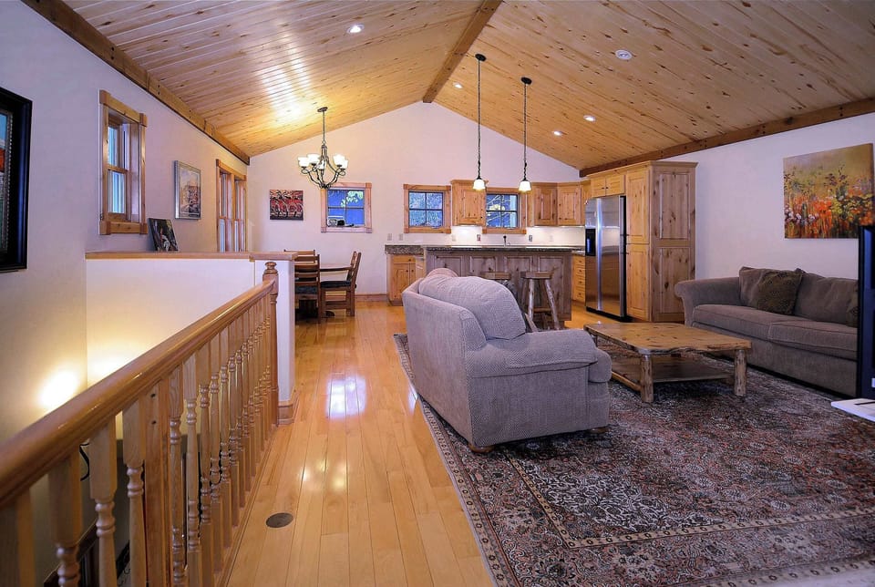 Upstairs living space