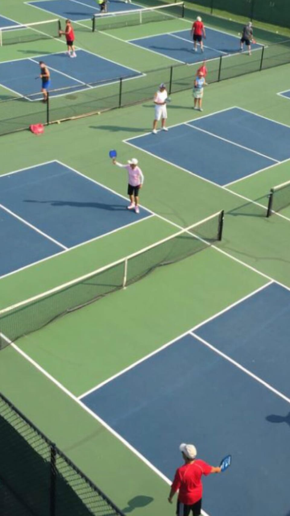  Pickleball Courts are a 10 minute walk away. Balls and paddles provided. 