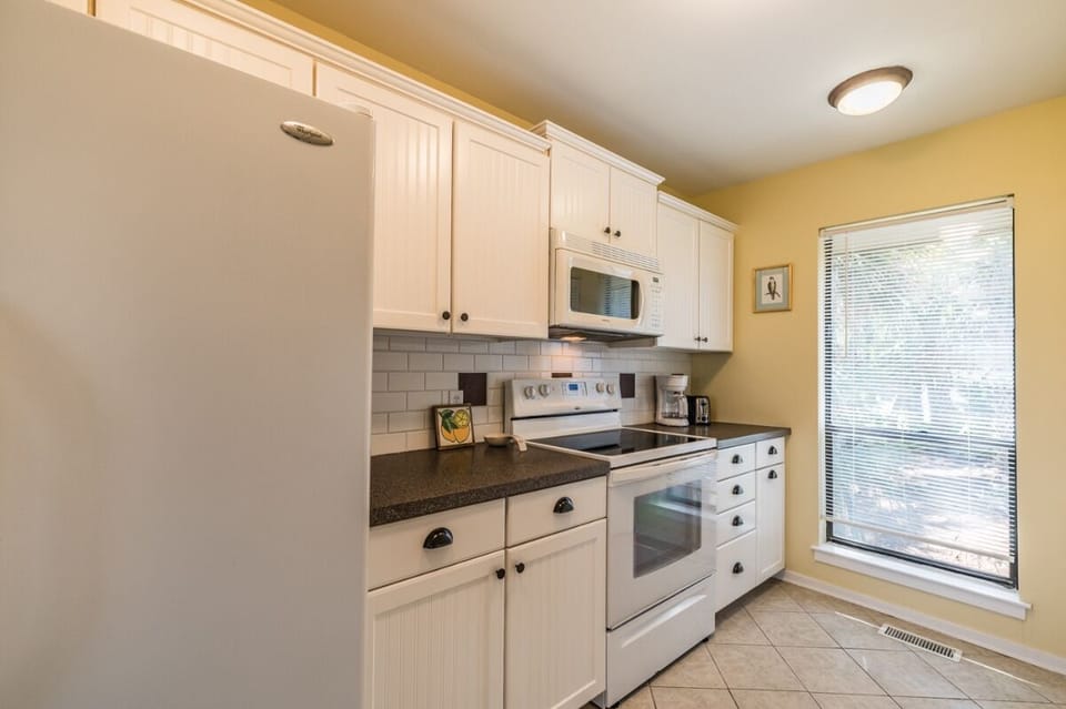 Fully stocked kitchen
