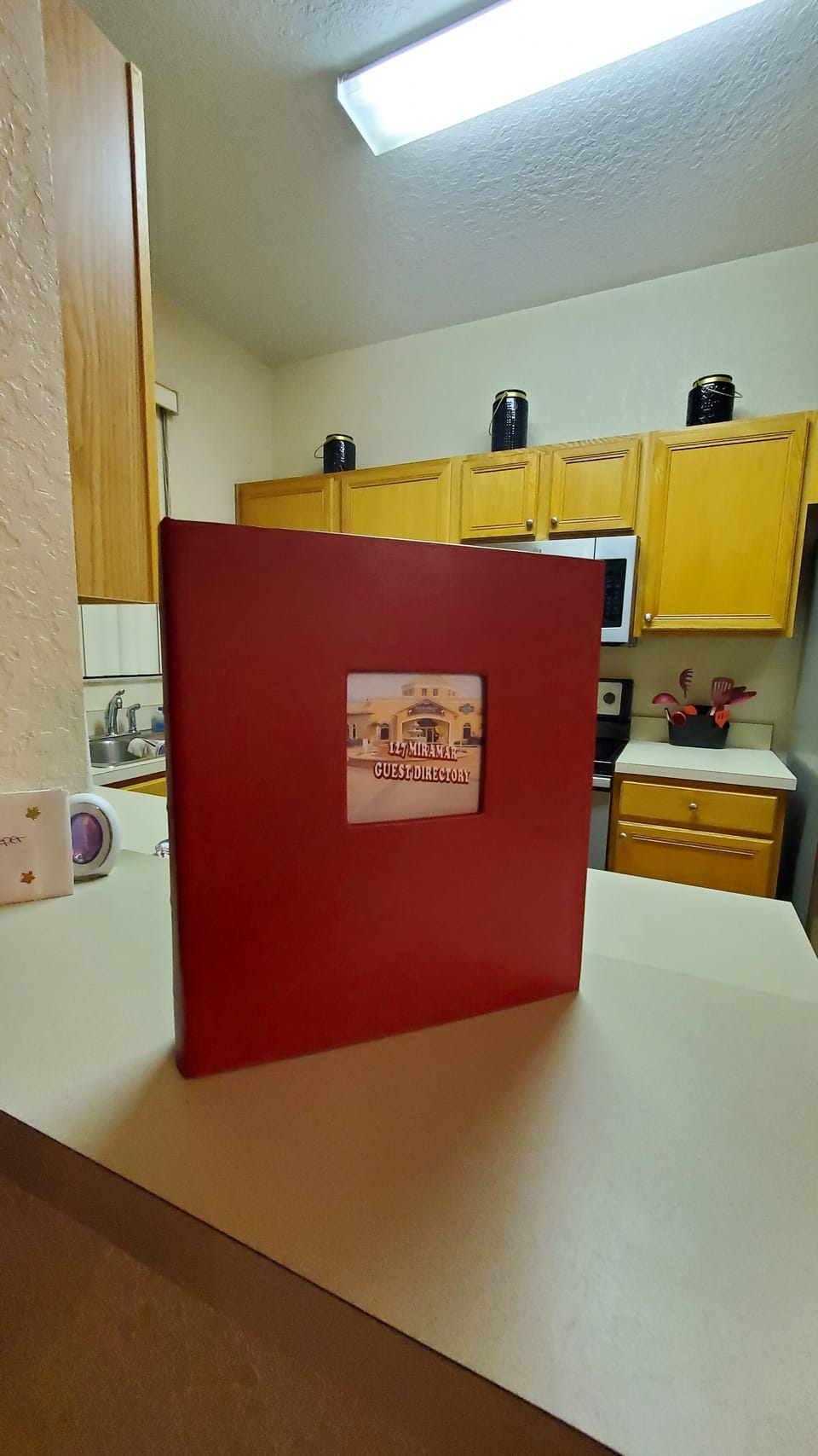 The little red Guest directory. 