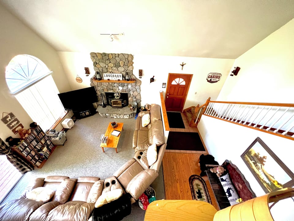 Living Area, Front door, Staircase