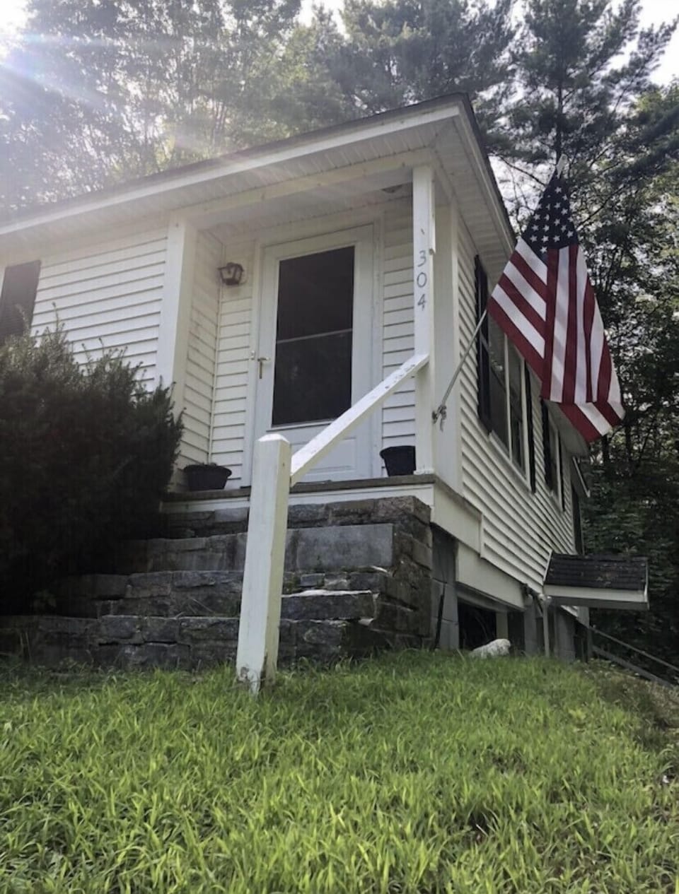Front entrance