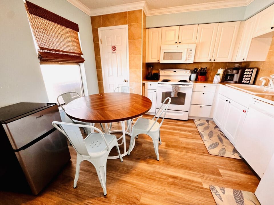 After a long day in the sun, you can make a snack in  our fully stocked kitchen