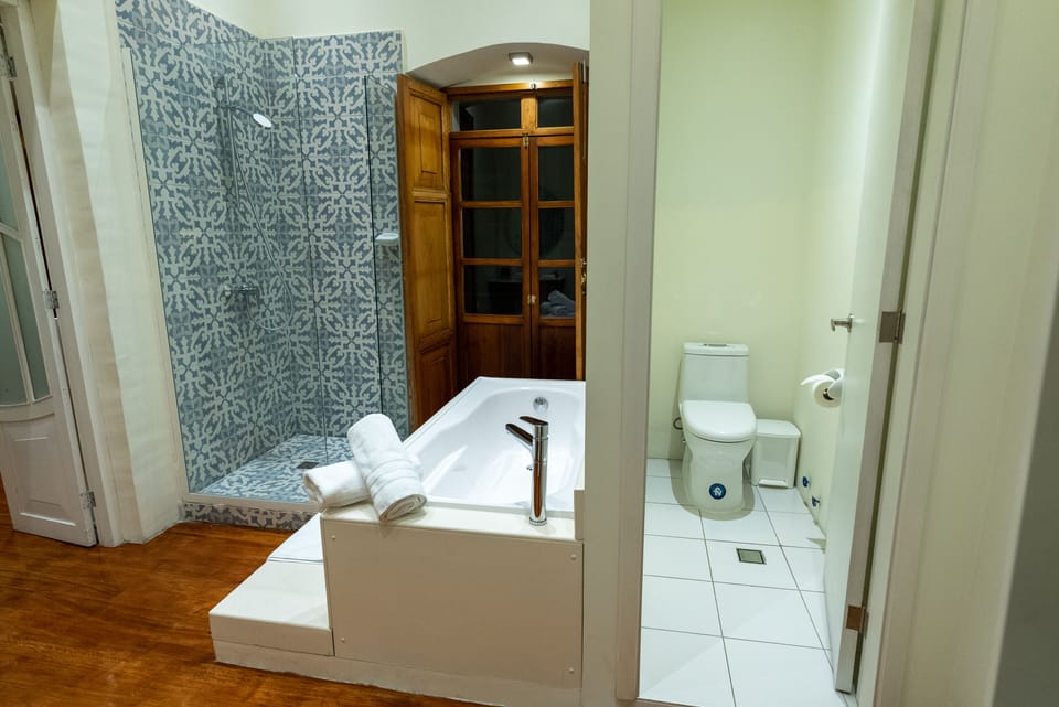 Free toiletries, hair dryer (on request), towels, soap