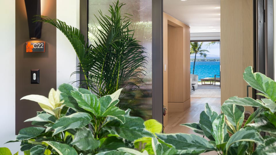 ground level front door