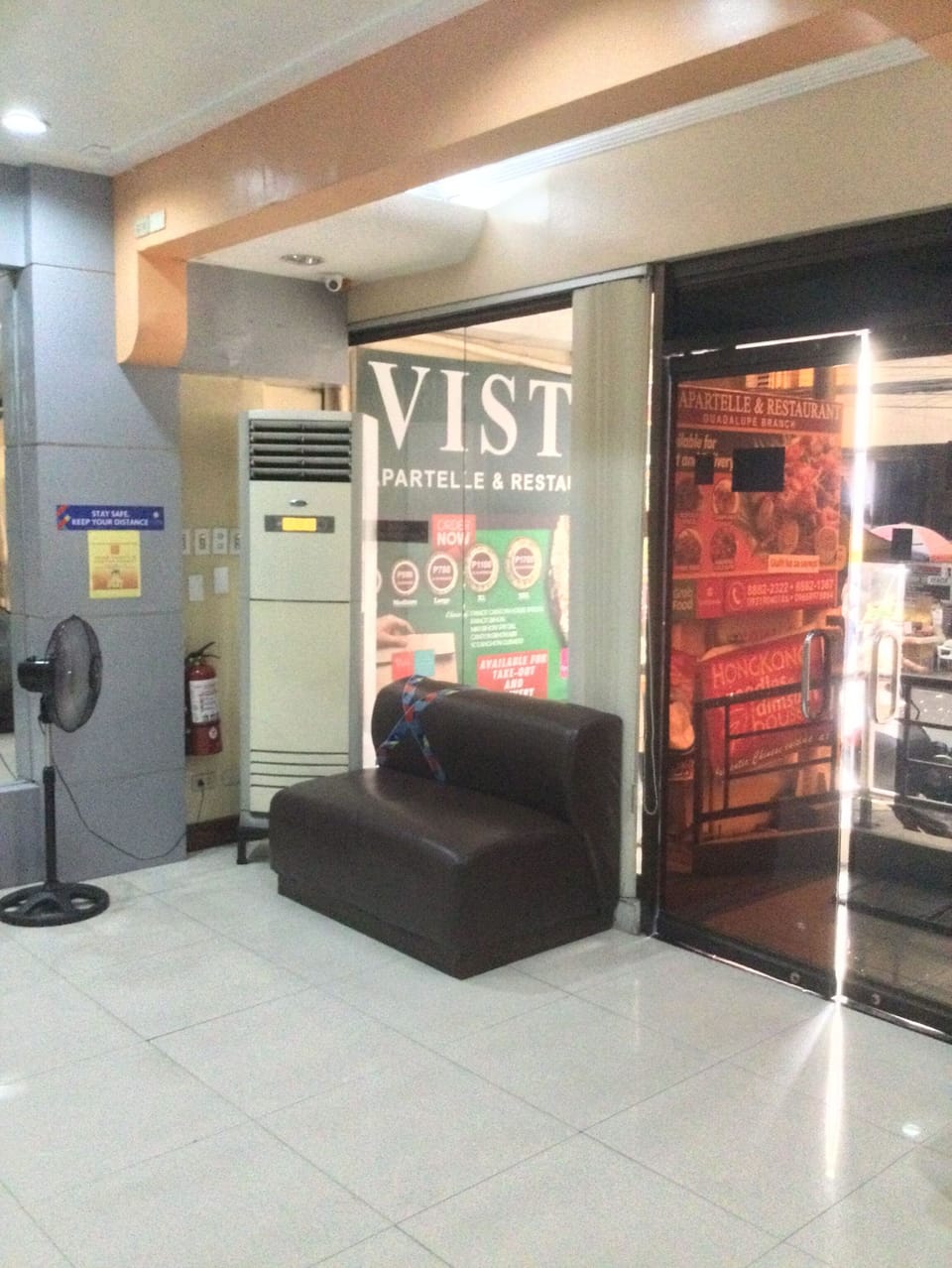 Lobby sitting area