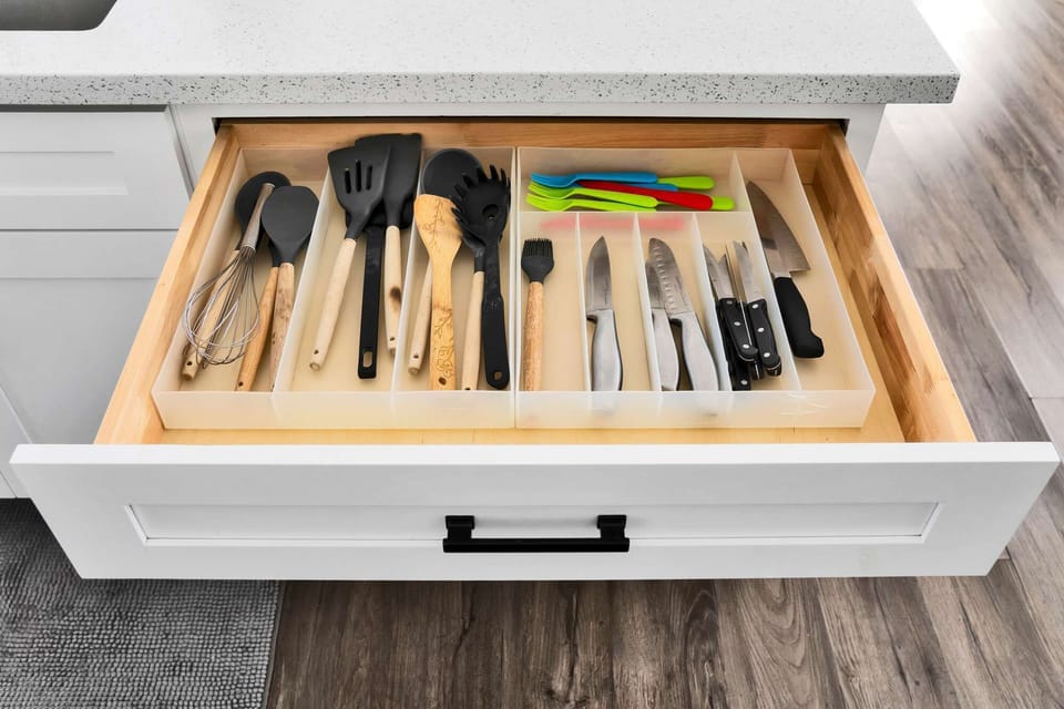 An abundance of utensils to cater to all your needs.