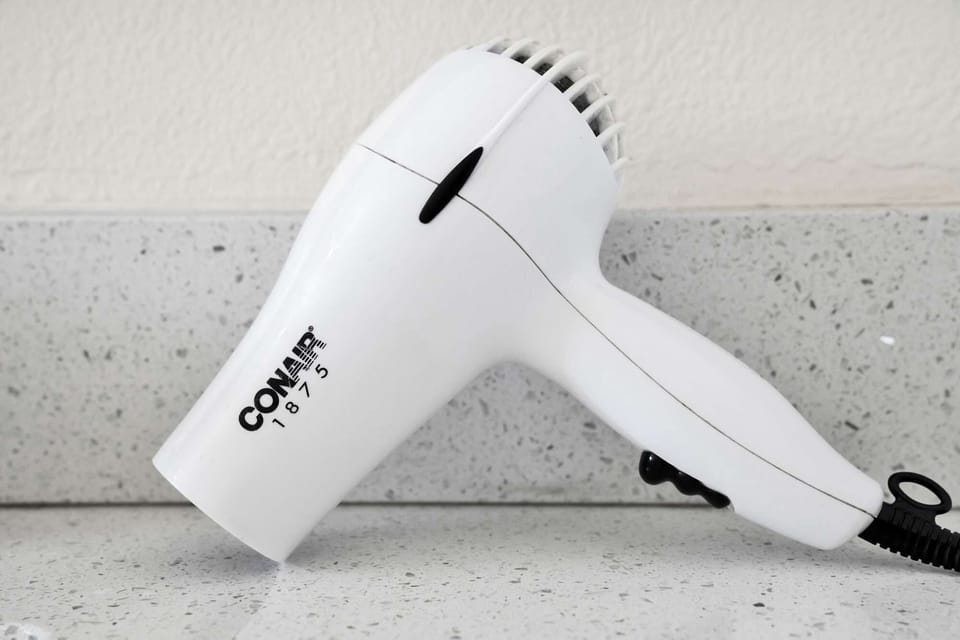 Hair dryer available in each bathroom