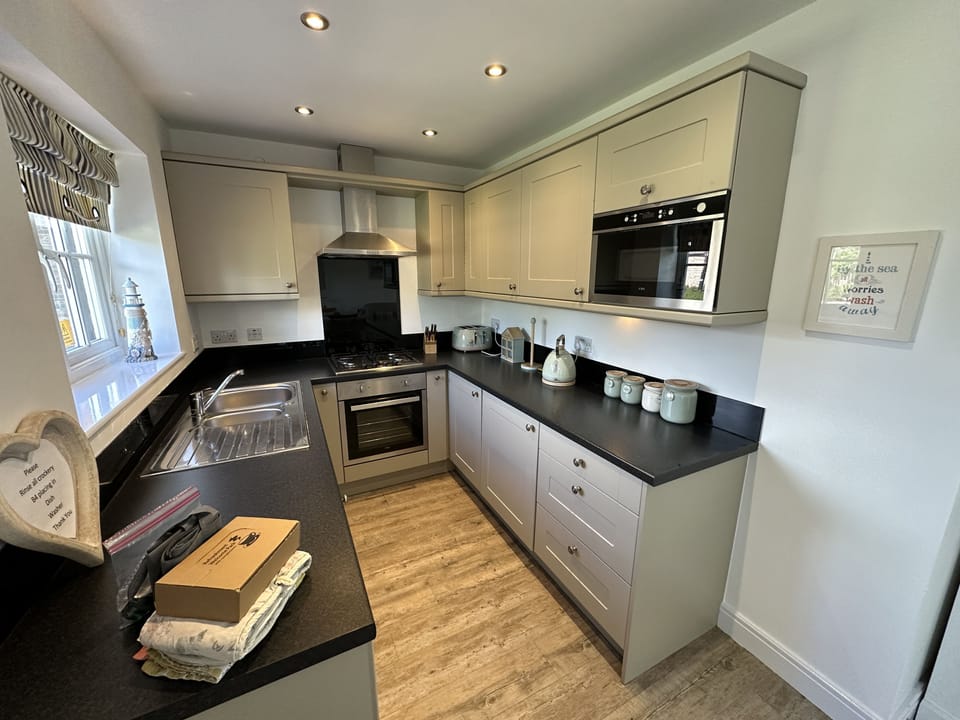 spacious kitchen