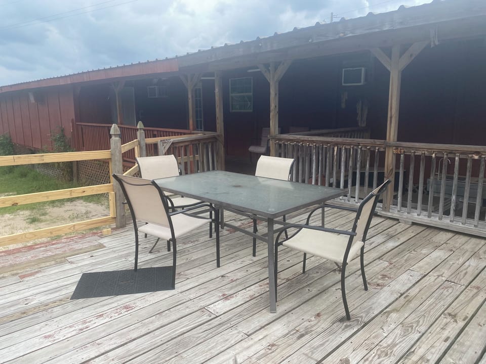 Back deck