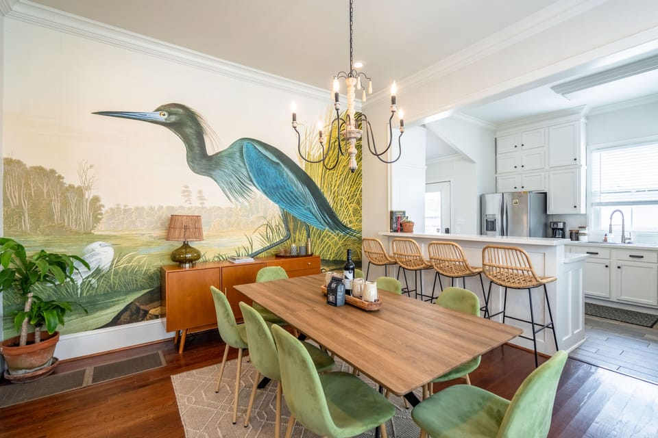 Our Dinning Room is the perfect place to sit down for a nice meal 