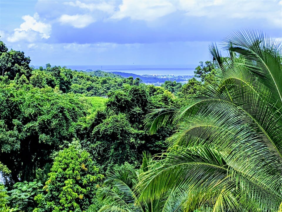 Sea view from back balcony