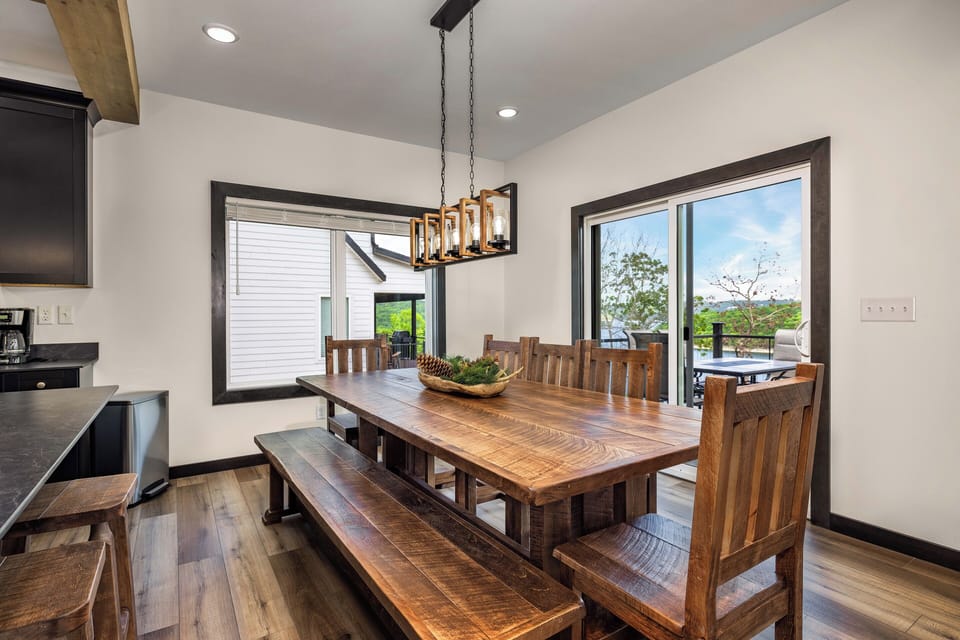 Large dining area