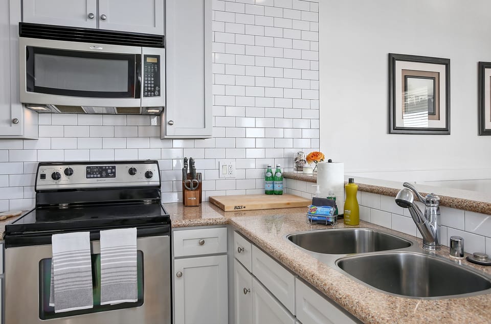 Stainless steel appliances!