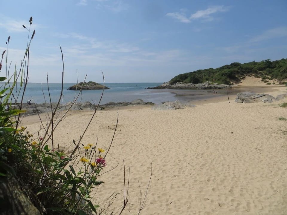 Borth y Gest beach - 10 minutes walk