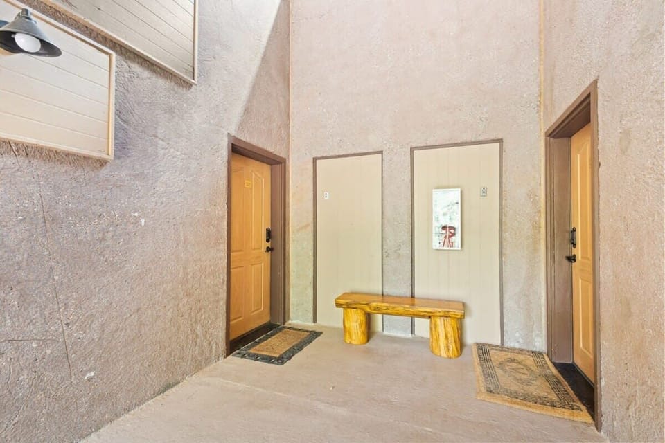 Front door entrance to the condo